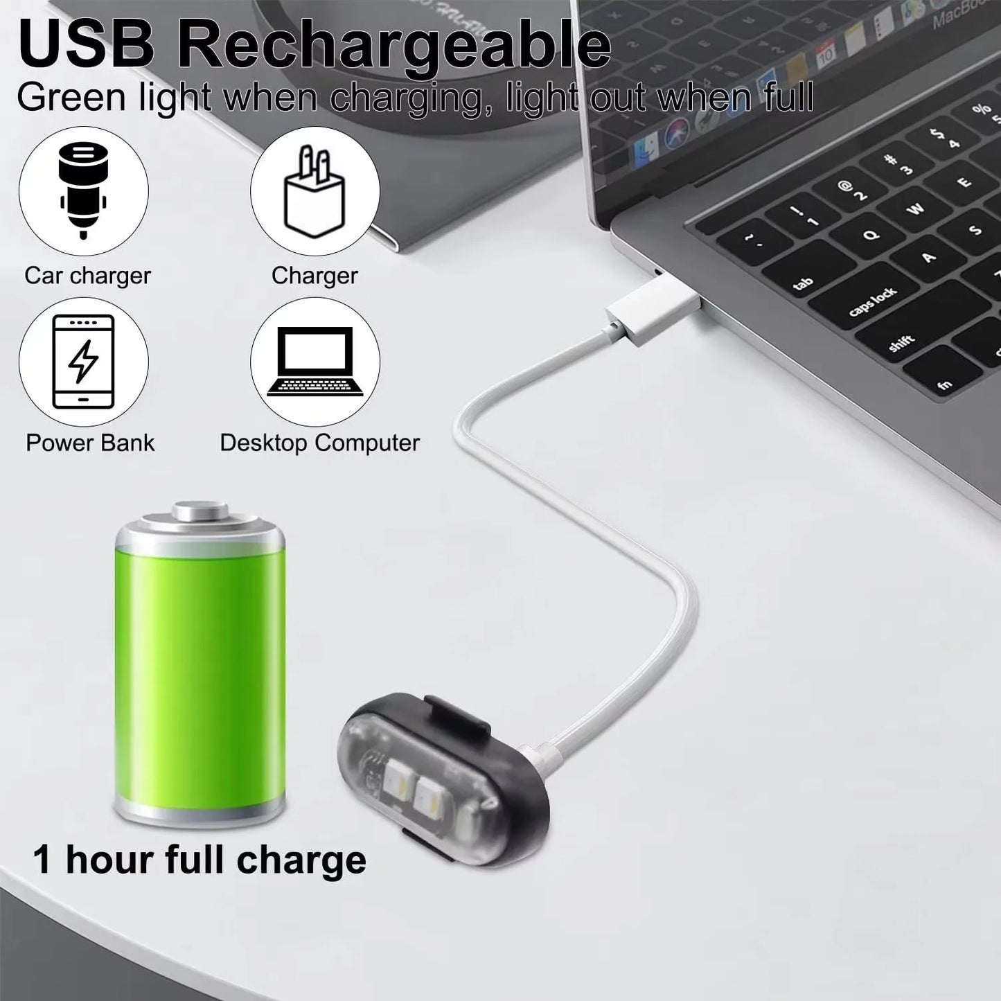 4 LED Wireless Footwell Lights