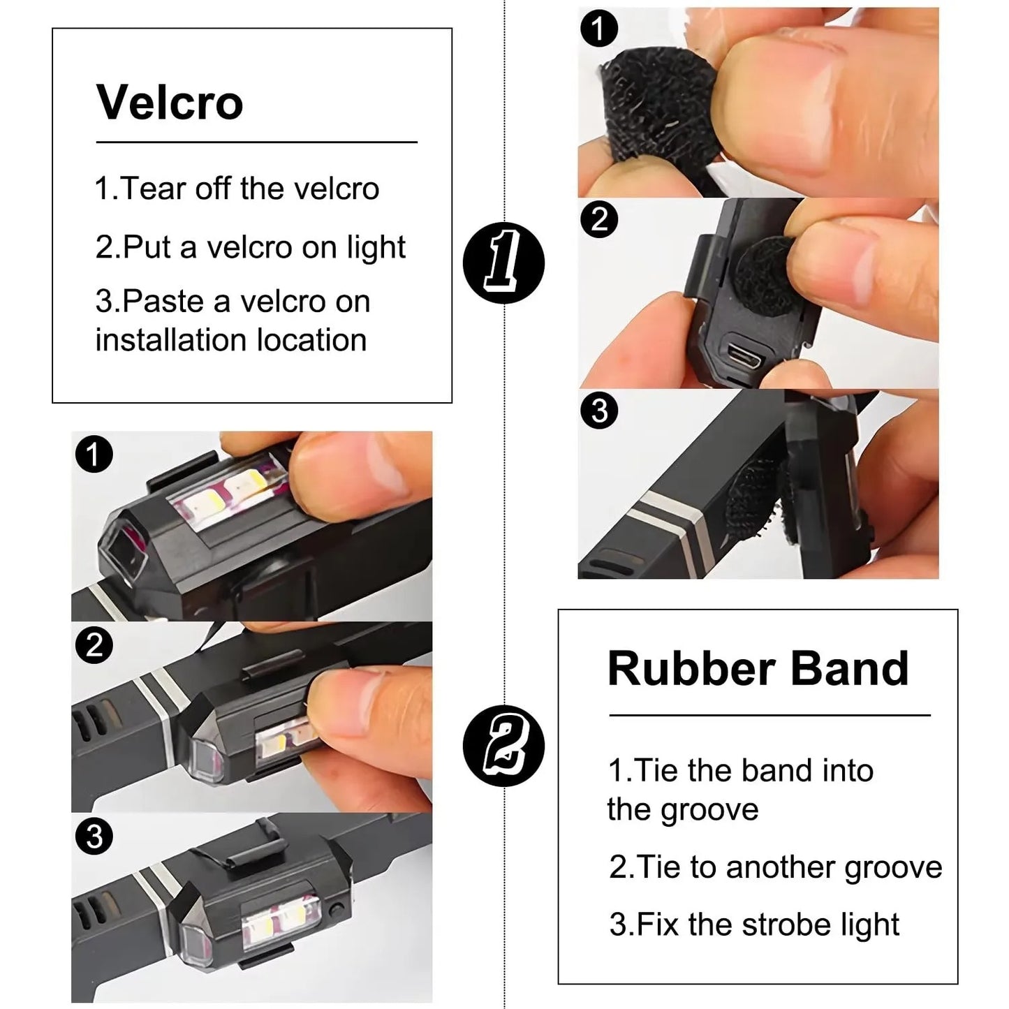 4 LED Wireless Footwell Lights