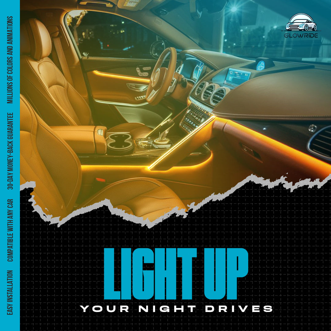GlowRide™ Multi-Color LED Car Lights
